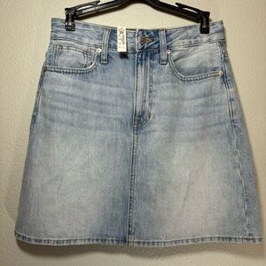 Madewell Curvy Denim High Waist Skirt style NF952 NWT size 24
